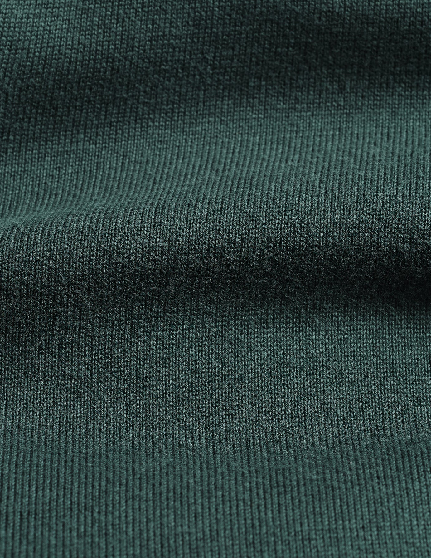 Everyday Knit Long Sleeve Polo Shadow Green